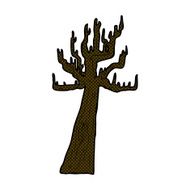 old bare tree comic cartoon N4