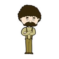 comic cartoon old man N5