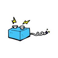 comic cartoon battery N3