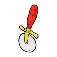 comic cartoon pizza cutter N3