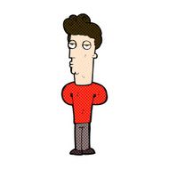 comic cartoon bored man N9
