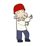 comic cartoon monster man N3