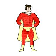 comic cartoon superhero N4