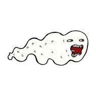 comic cartoon ghost N7