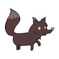 comic cartoon wolf cub N3