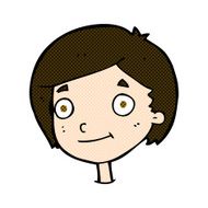 comic cartoon happy boy N56