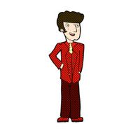 comic cartoon upperclass man N3