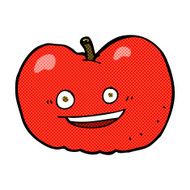comic cartoon apple N21