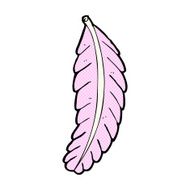 comic cartoon feather N11