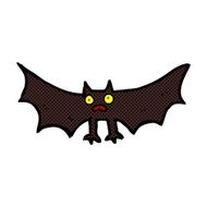 comic cartoon bat N7