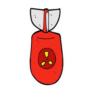 comic cartoon atom bomb N8