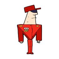 comic cartoon guard N3