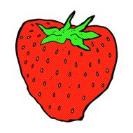comic cartoon strawberry N15