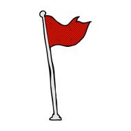 comic cartoon flag N3