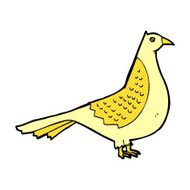 comic cartoon bird N60