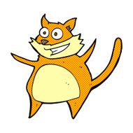 funny comic cartoon cat N3