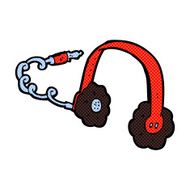 comic cartoon headphones N6