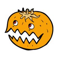 comic cartoon pumpkin N4