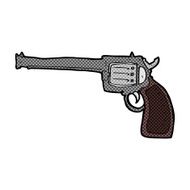 comic cartoon gun