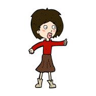 comic cartoon woman N9