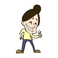 comic cartoon man snapping fingers N3