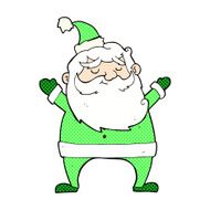 jolly santa comic cartoon N9