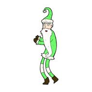 comic cartoon santa claus N49