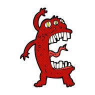 comic cartoon crazy monster N3