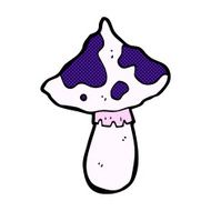 comic cartoon toadstool N18