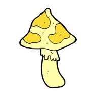 comic cartoon toadstool N19