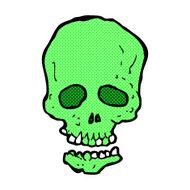 comic cartoon skull N7