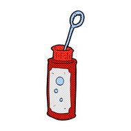comic cartoon bubble blower N3