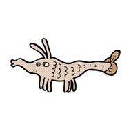 comic cartoon shrimp N8