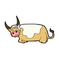 comic cartoon bull N8