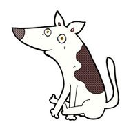 comic cartoon dog N5