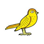 comic cartoon garden bird N10