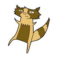 comic cartoon raccoon N3