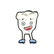 comic cartoon tooth N5
