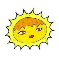 comic cartoon pretty sun N2