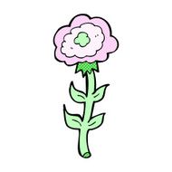 comic cartoon rose N4