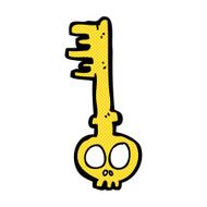 comic cartoon spooky key N3