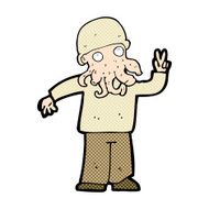 comic cartoon cool alien N3
