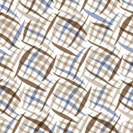 Seamless pattern with abstract geometric ornament N2