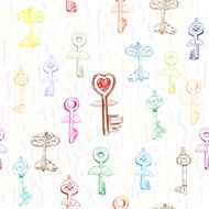 Background with Keys