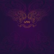 Violet background