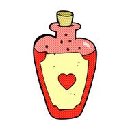 comic cartoon love potion N2