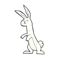 comic cartoon rabbit N24