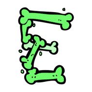 comic cartoon halloween bone number N11