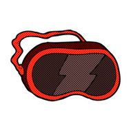 comic cartoon goggles N2