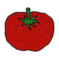 comic cartoon tomato N38